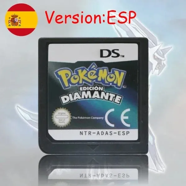 Pokemon Series DS Game Cartridge Diamond Platinum Pearl HeartGold SoulSilver Black White Multilingual for NDS/2DS — image 18