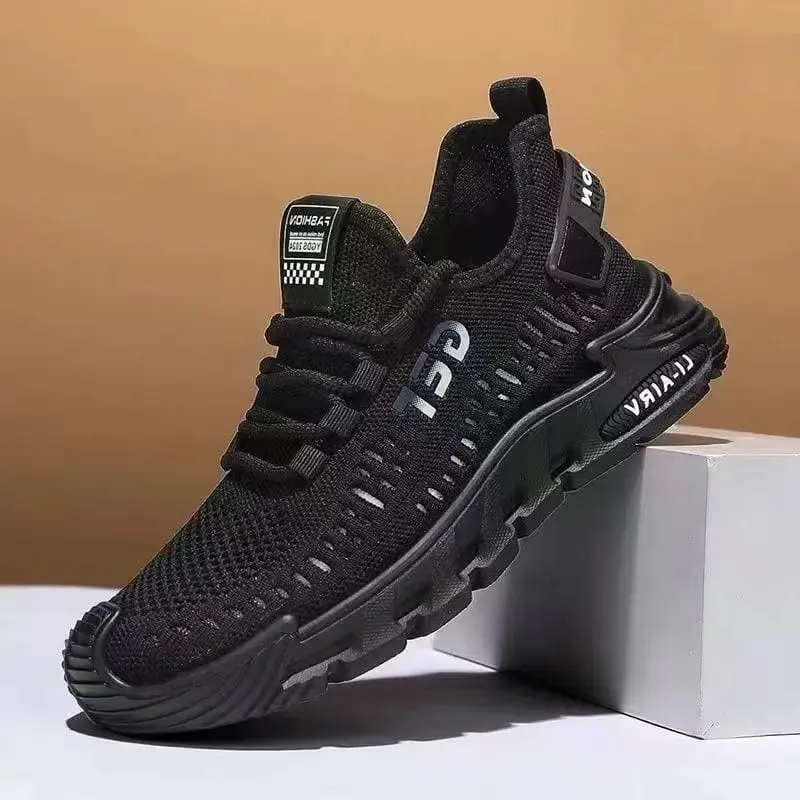 New Men's Sneakers Thick Sole Comfortable Casual Shoes Lightweight Breathable Fashion Running Shoes Luxury Male Tenis Masculino — image 7