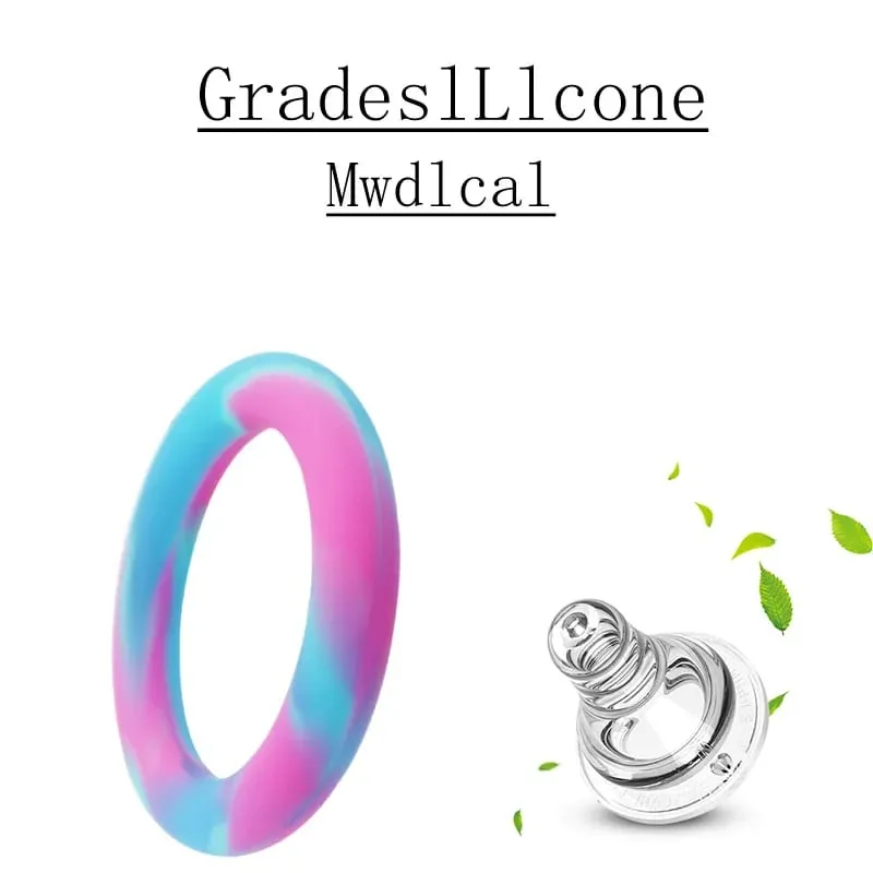 S/M/L Penis Cock Ring Sex Toys For Men Delay Ejaculation Erection Scrotum Semen Lock Binding High Elasticity Time Lasting ring — image 5