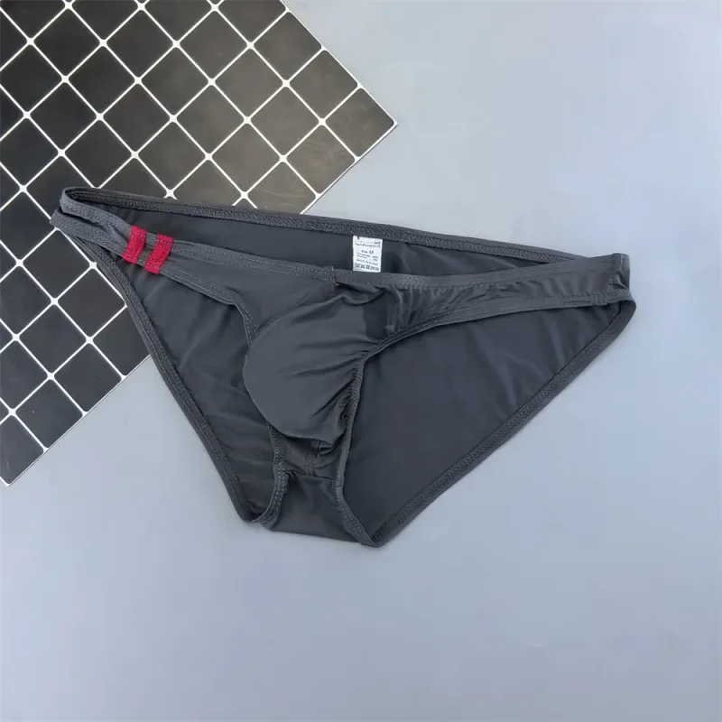 Mens Sexy Ice Silk Underwear Briefs Ultra Thin Seamless Panties Quick Dry Breathable Lingerie Male Comfortable Plus Size Panty — image 17