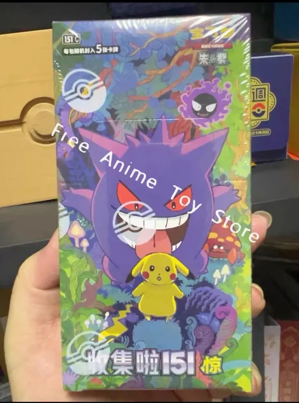Original Genuine Pokemon Trading PTCG Cards Collect It 151shock Supplement Add Replenish Complement Package Collect Child Gift