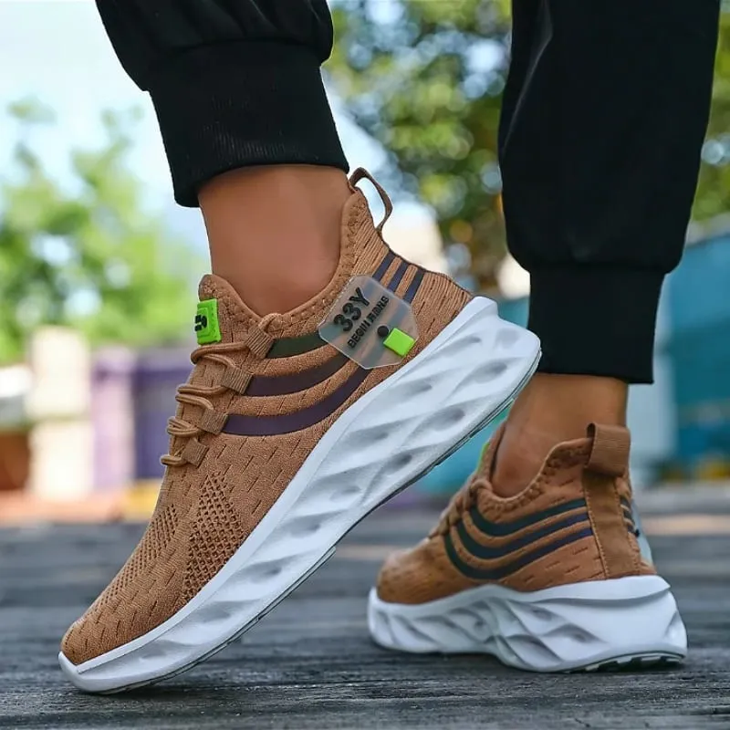 Casual Sports Running Shoes for Men Lightweight Casual Sports Shoes Comfort Athletic Nonskid Sneakers Outdoor Tenis Para Hombre — image 6