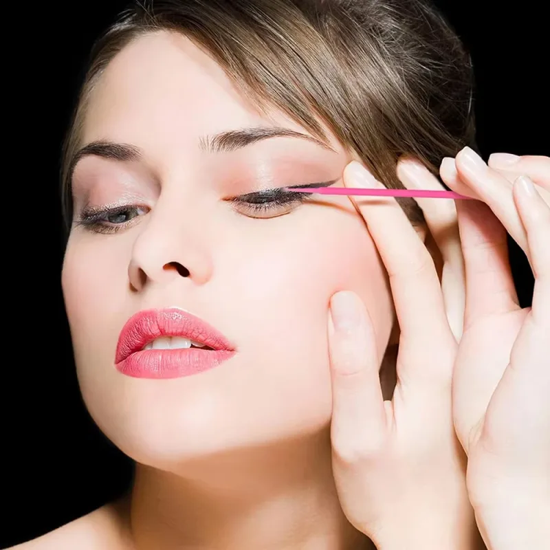 300/2000pcs MicroBrush Eyelash Cleaning Brush Lash Extension Individua Tools For Eyelashes Removing Swab Micro Makeup Brushes — image 6