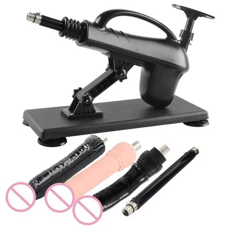 A2SS-Portable Automatic Masturbation Machine for Women with Big Dildo Men's Sex Toy Pumping Gun for Couples — image 12