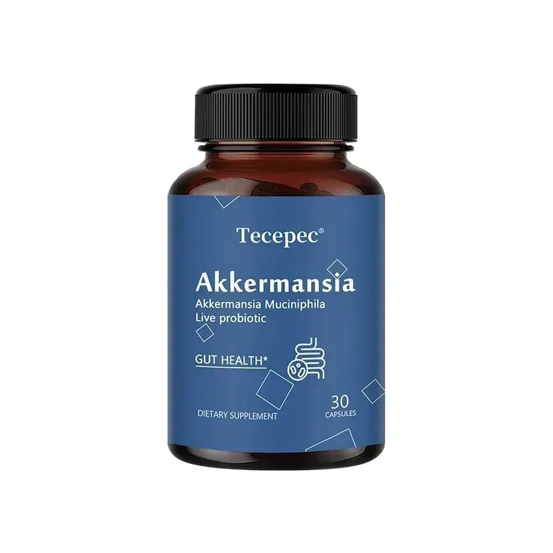 Akkermansia Muciniphila Probiotic Capsules 100MAFU - Prebiotic Inulin Supports Gut Lining Digestion & Intestinal Flora Balance — image 9