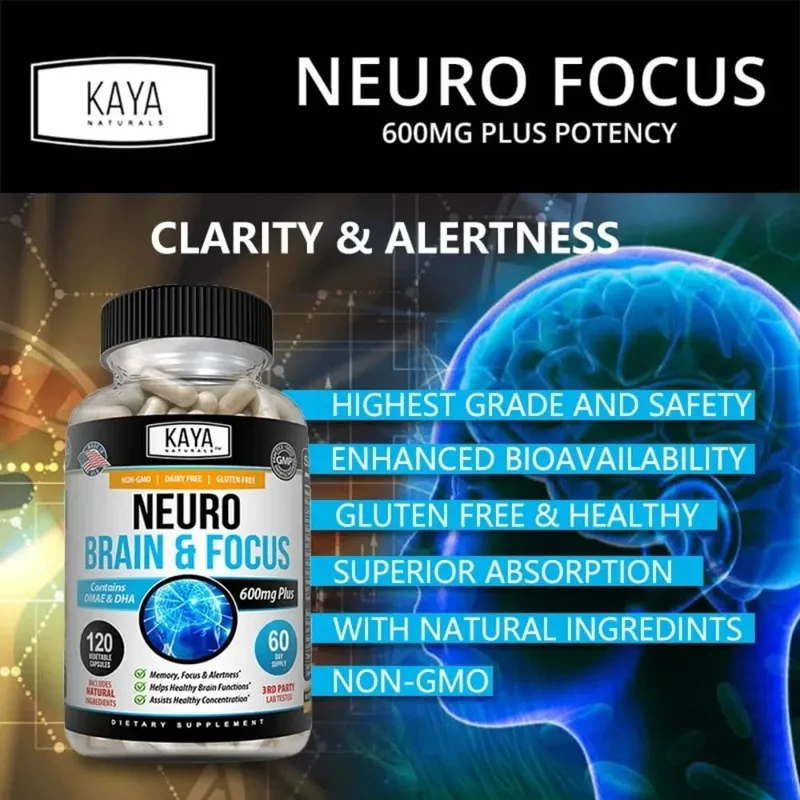 Neuro Brain for Memory & Focus - Nootropic Brain Support Supplement Focus & Concentration & Cognitive Function — image 5