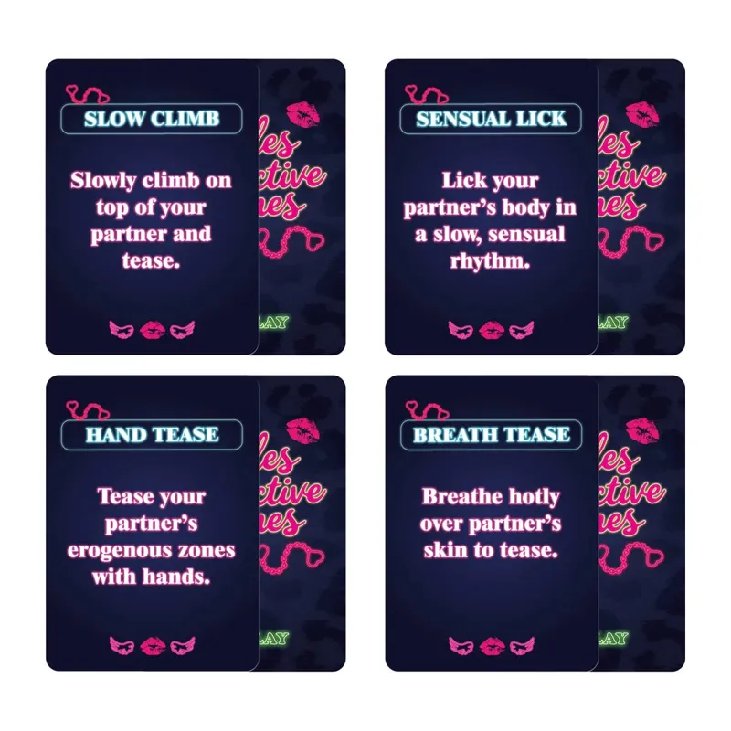 50Pcs Couple Game Cards Interactive Funny Conversation Cards Adults Enhance Relationship Entertainment Card Game Gift — image 5