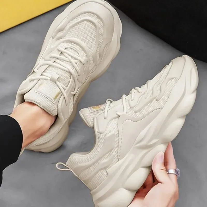 Casual Sports Footwear for Women Simple Fashion Appearance Soft Sole Breathable Fabric All Match Daily Street Outdoor Shoes — image 6
