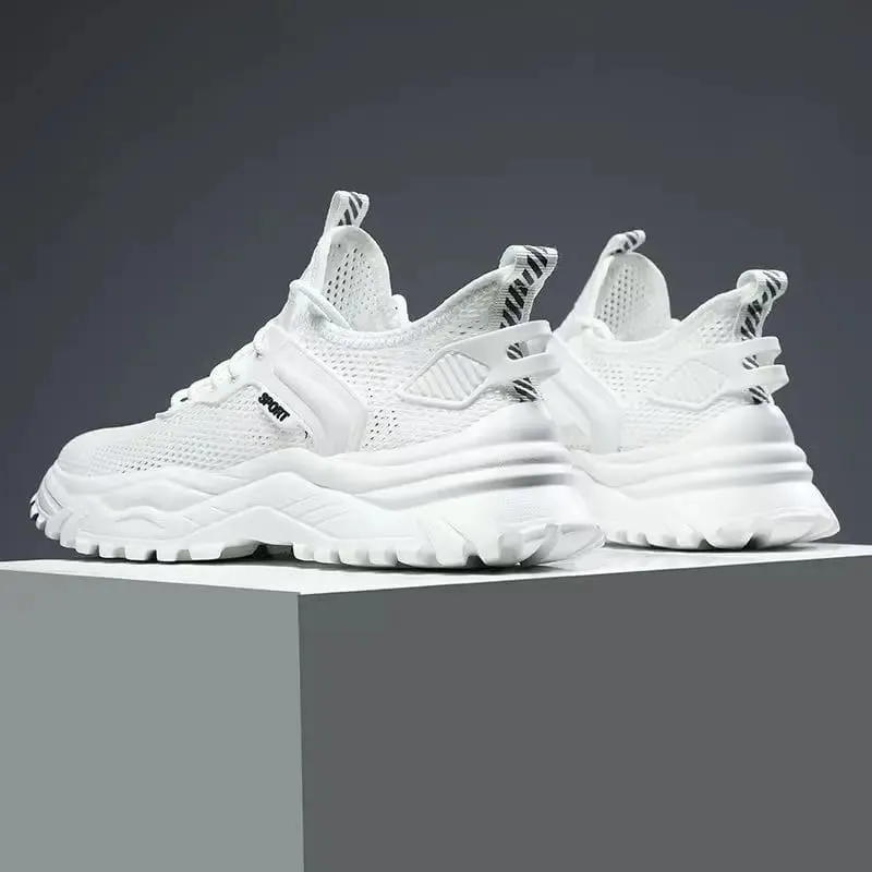 Free Giveaway Breathable Men Running Shoes 2026 Lightweight Casual Sneakers Anti Slip Outdoor Walking Male Loafers Vulcanized — image 5