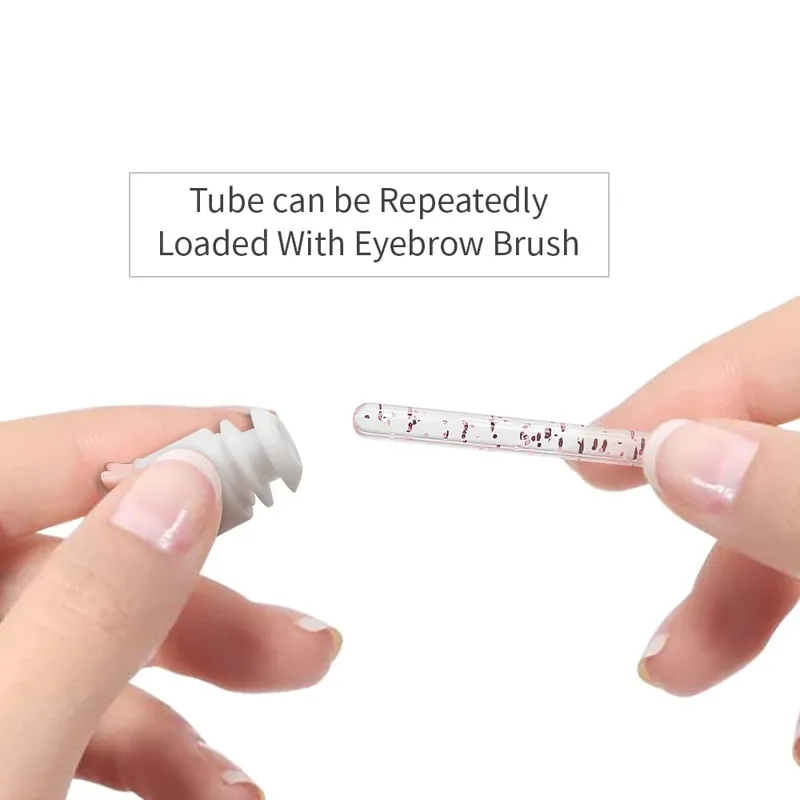 10/50Pcs Disposable Eyelash Brush Reusable Eyelashes Brush Tube Mascara Wands Tubes Dust-proof Lash Spoolies Storage Makeup Tool — image 3