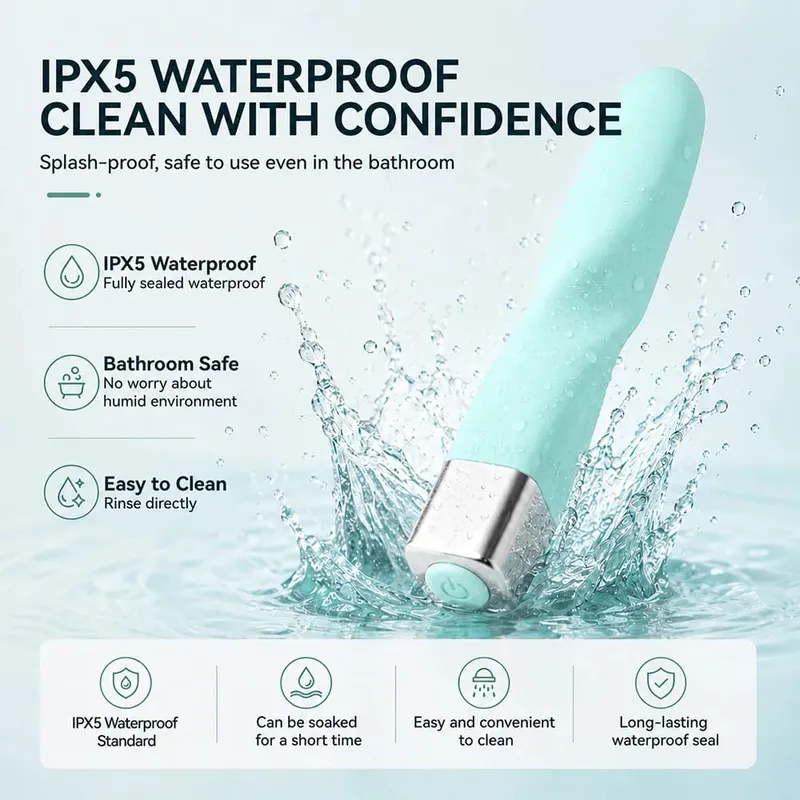 16 Modes Dildo Vibrator for Women G Spot Clitoral Vaginal Stimulator Quiet Portable Slim Personal Massager Adult Sex Toy — image 3