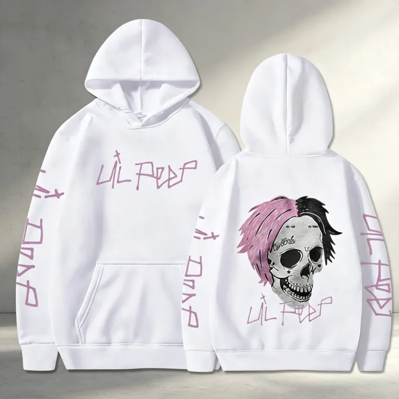 Rapper Lil Peep Cry Baby Hoodies Men Clothing Fashion Vintage Hip Hop Oversized Sweatshirts Gothic Harajuku Pullovers Streetwear