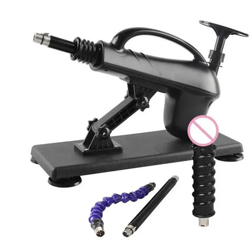 A2SS-Portable Automatic Masturbation Machine for Women with Big Dildo Men's Sex Toy Pumping Gun for Couples — image 10