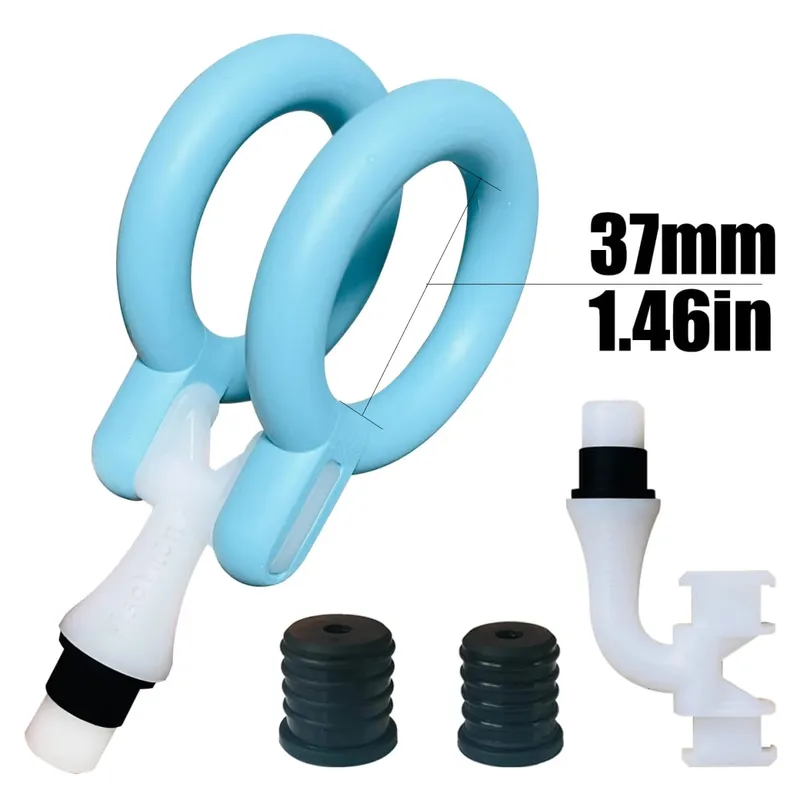 (Fits 12-19mm Shaft) Massage Gun Head attachments - Fascia Gun Silicone Head Replaceable Fitness Accessories Men's sex toy — image 11