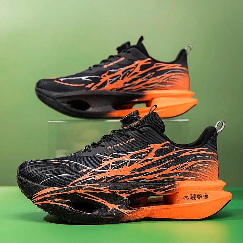 Running Shoes Men Carbon Board Speciality Marathon Sports Trend Breathable Lightweight Women's Comfortable Nonskid Sneakers