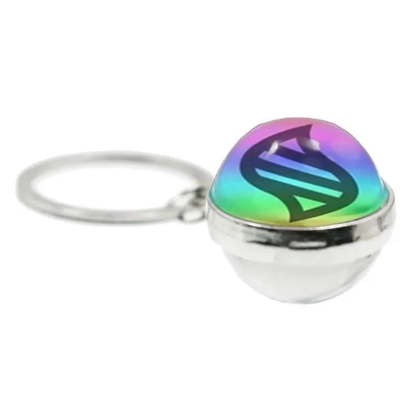 Pokémon Mega Stone Keychain Anime Peripheral Creativity Exquisite Versatile Trend Spherical Keychain Cartoon Gift Accessories — image 2