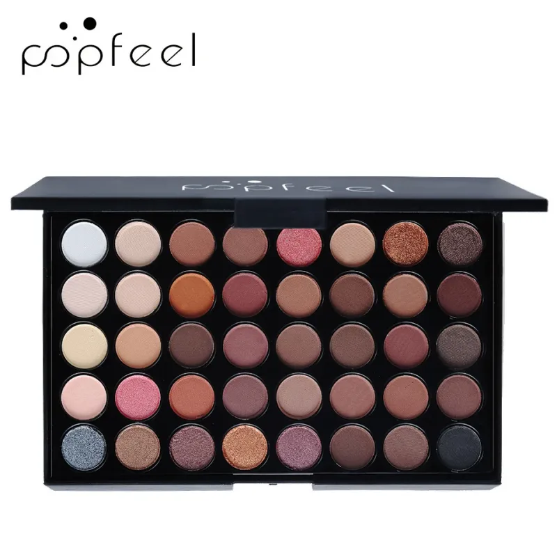 Glitter Matte Waterproof Palette Powder Cosmetics Kit Eyebrow Pencil Eyeliner Pen Mascara Makeup Brushs Eye Cosmetics — image 9