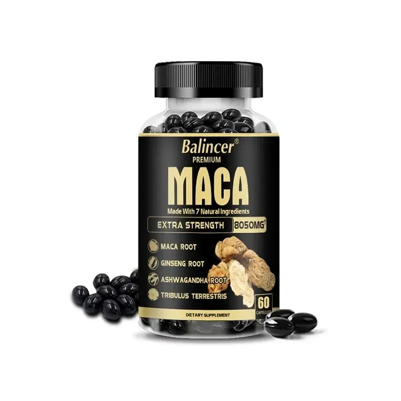7in1 Premium Maca Root Capsules with Ashwagandha Ginseng and More - Nergy Performance and Mood Support — image 10