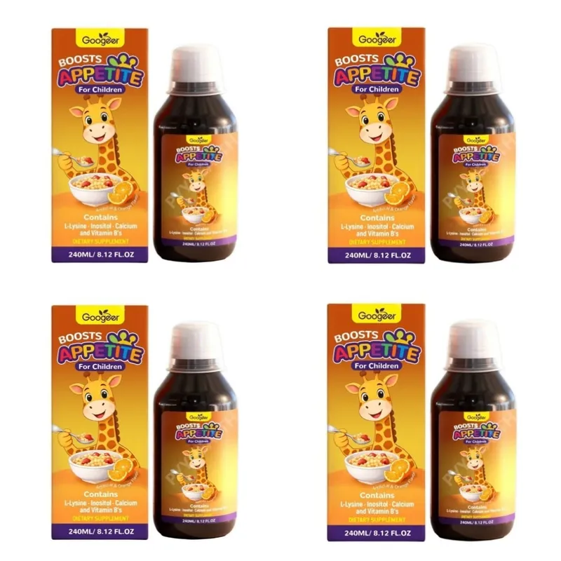 Googeer Children’s Appetite Support Liquid with L-Lysine Inositol Calcium and B Vitamins Daily Nutritional Support 240 ML — image 10