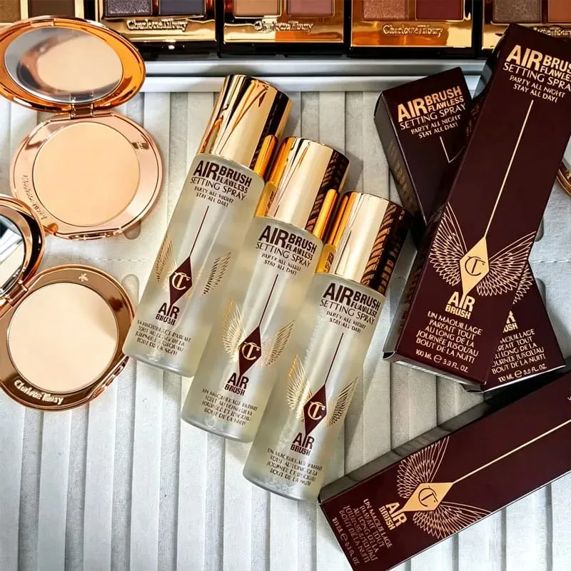 Best Seller Σετ Μακιγιάζ CT Τέσσερα χρώματα παλέτα σκιών ματιών ματ στήσιμο πούδρα προσώπου Concealer Facial Effect High-end Lipstick Cosmetics — image 6