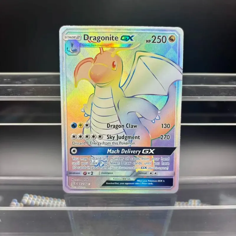 DIY Collection Cards Zekrom Umbreon Espeon Mewtwo GX EN Self Made Single Card Classic Game Anime Card Gift Toy — image 16