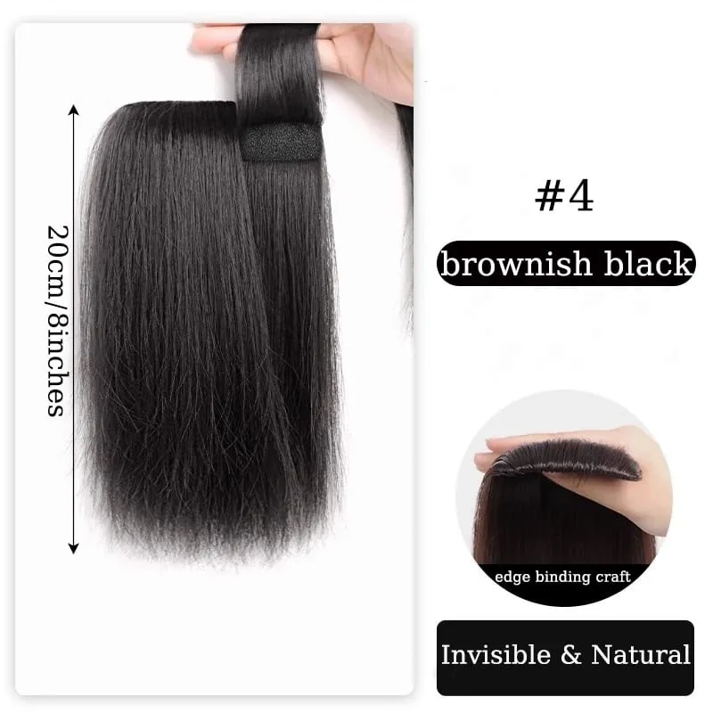 Synthetic Hair Extensions Volume Hair Pad Wig Clip-in Root Lifter Pad Hairpiece with Sponge Invisible Hair Pad for Women Wear — image 8