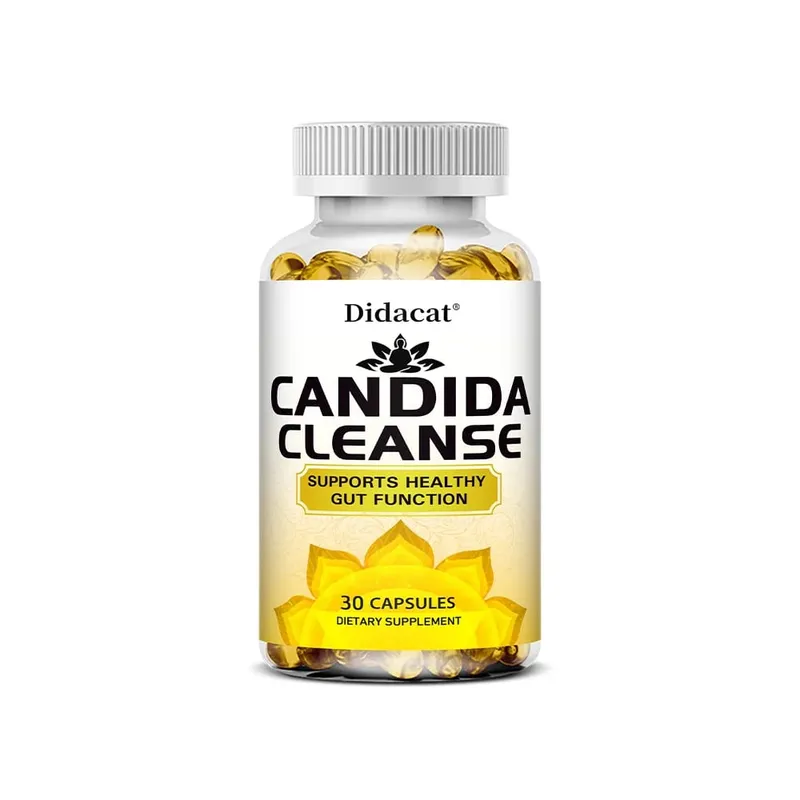 Candida Cleanse-Mengandungi Herba Asli dan Probiotik Untuk Menyokong Fungsi Usus Yang Sihat dan Kesihatan Imun Sesuai untuk Uniseks — image 8