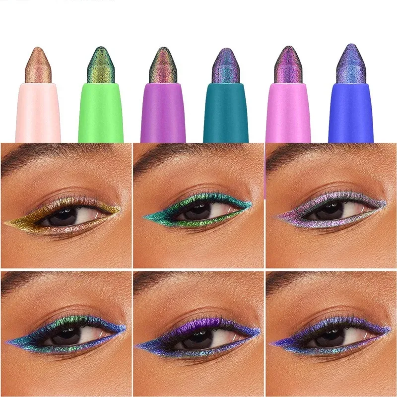 Chameleon Eyeliner Stick Pen Glitter Eyes Shadow Waterproof Shimmer Eye Liner Pen Shiny High-gloss Cosmetics Beauty Make Up — image 3