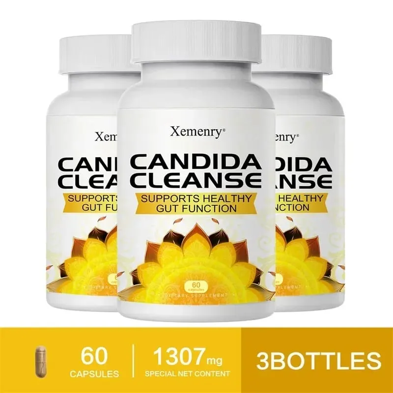 Candida Cleanse - Promuove la pulizia e la disintossicazione intestinale, migliora la digestione e allevia la stitichezza e il gonfiore