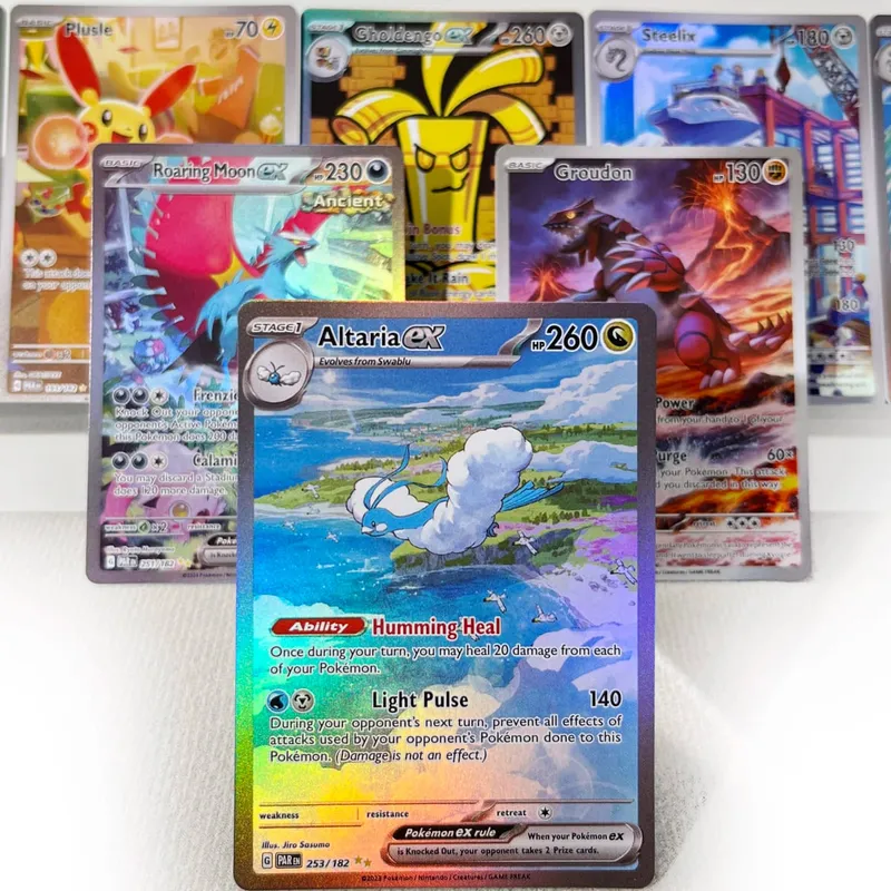 Paradox Rift PKM Cards PTCG3-C Tapu Koko Minun Rainbow Gengar ex Holographic Ex GX Rare Collection Battle Toys Gifts for Hobbies — image 3