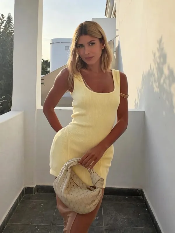 Women Lace Patchwork Sling Dress Mesh Midi Cover-up See Through Sleeveless Spaghetti Strap Dresses 2026 Summer Sexy Chic Wear — image 14