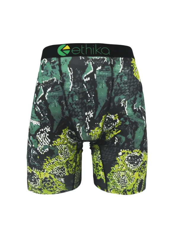 Cueca boxer masculina macia, 1 peça, roupa íntima confortável para o dia a dia, respirável, ajuste elástico, poliéster, leve