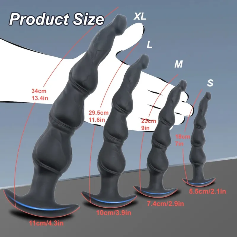 Anal Plug Weiches Silikon Anal Butt Plug Stimulator Erwachsene Sex Spielzeug für Männer Frauen Prostata Massagegerät G-Punkt Anal Dilatation Trainer — image 6