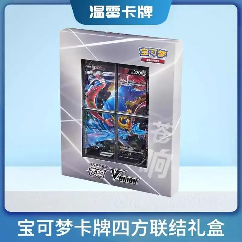 In Stock Genuine 100% Original Pokemon Ptcg Card Quartet Coupling V-Union Gift Boxes Pikachu Big Gather Moru Baker Mew-Two Ptcg — image 7