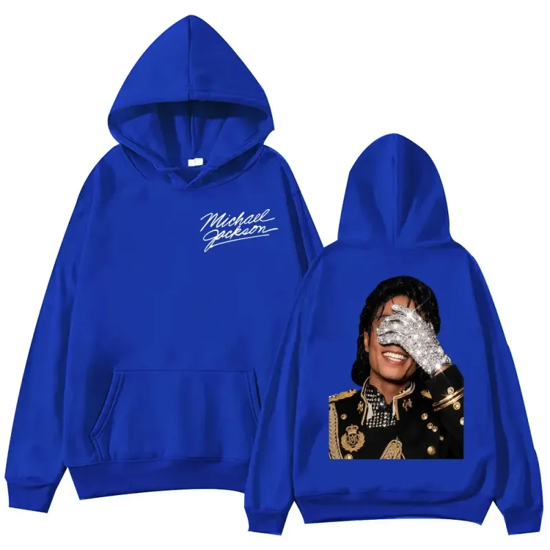 90's Classics Michael Jackson Hoodie Gothic Fashion Vintage Hooded Sweatshirts Men Women Punk Clothing Rock Pullovers Streetwear — image 12
