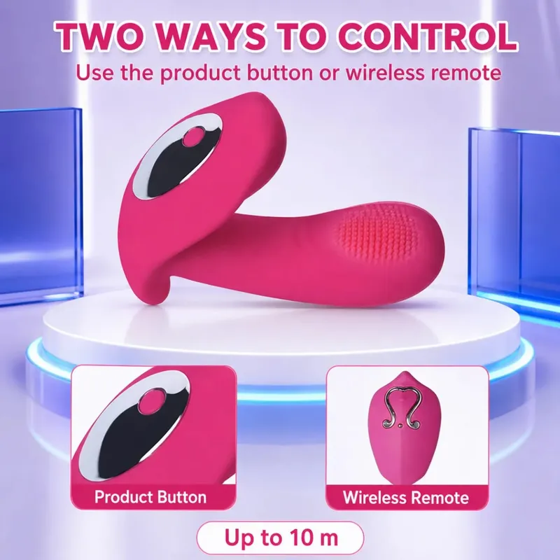 Wearable Panties Dildo Vibrators for Women G-spot Clitoris Stimulator Vaginal Massager Vibrating Egg Adult Sex Toys for Women — image 2