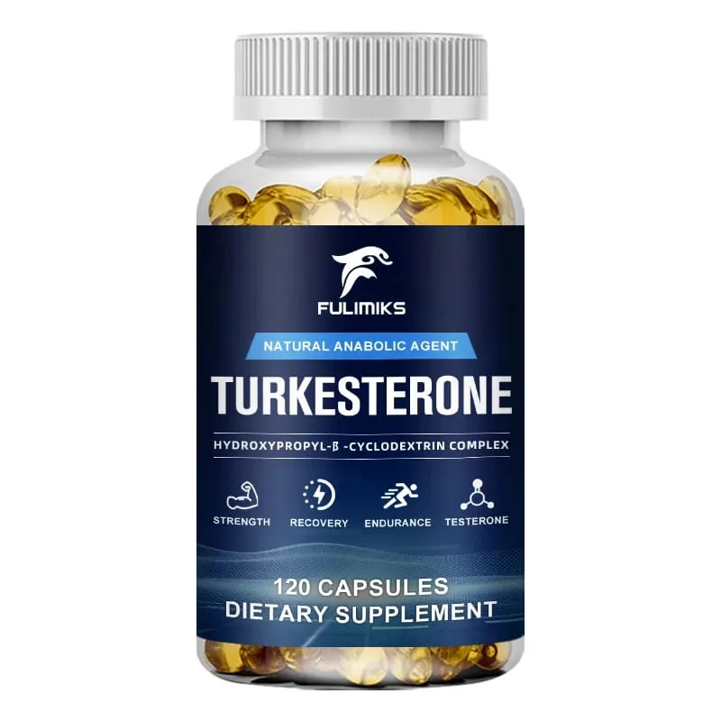 Turkesterone - Boost Energy Improve Endurance Support Energy and Muscle Health - Dietary Supplement - 120 Capsules
