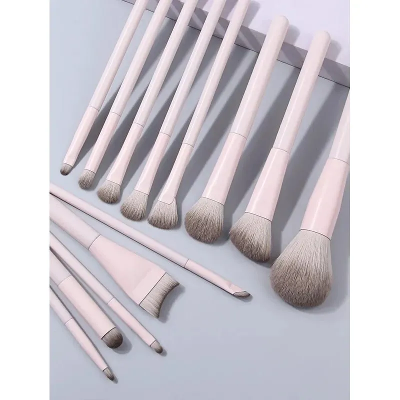 13Pcs Soft Fluffy Makeup Brush Set Ideal for Makeup Beginners Works for Foundation Blush & Eyeshadow for Flawless Makeup Look — image 5
