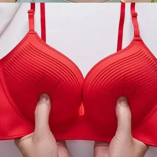 10CM Push Up Bra for Small Breast No Steel Wire Ultra Thick Padded Invisible Seamless Gathers Side Breast Bra Lingerie — image 9