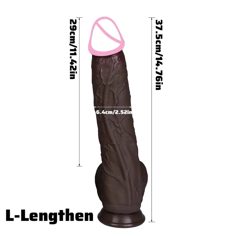 Super Realistic Veins Soft Dildo Male Silicone Genitals 3Colors Penis Vaginal Masturbation Suction Cup Dick Woman Anal Sex Toy