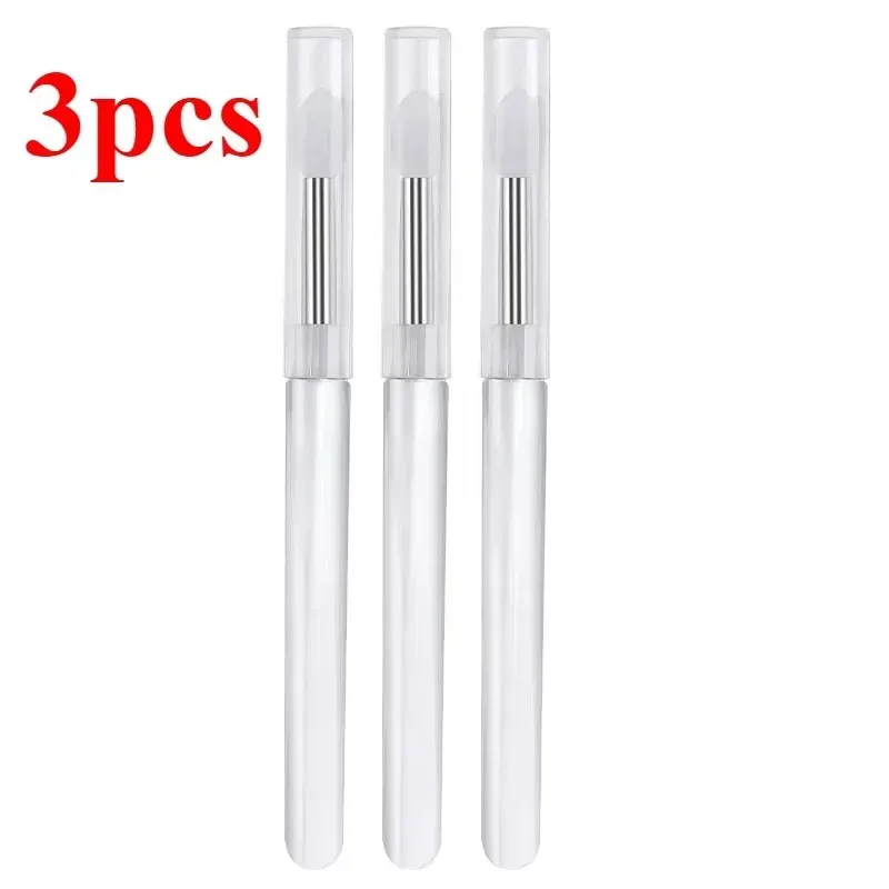 3/5/10PCS Reusable Lip Brush Silicone Lip Mask Applicator Transparent Lipstick Tool For Lip Gloss Eyeshadow Brushes Makeup Tools — image 12