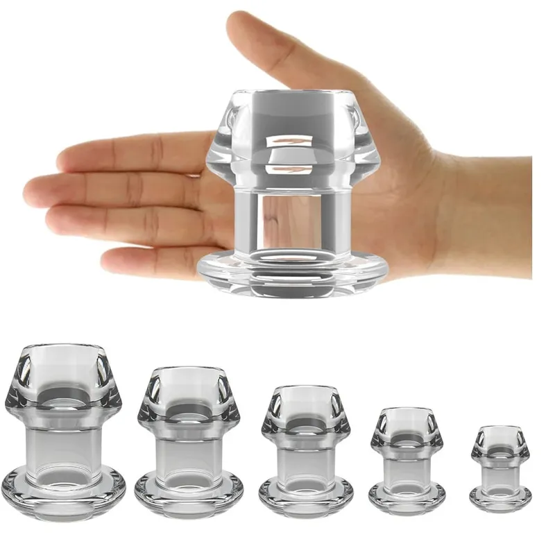 Holle Anale Plug Siliconen Butt Pluggen met Stopper Anale Dilatator Anus Tunnel Uitbreiding Prostaat Massage Speeltjes Voor Vrouw Mannen gay — image 5