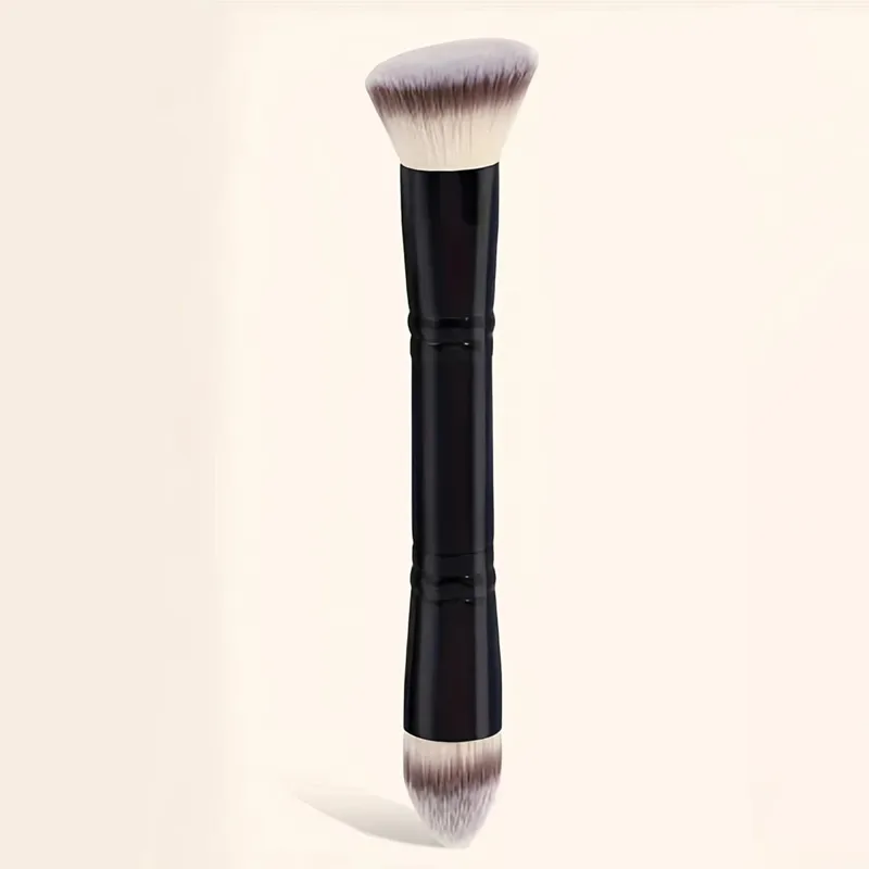 Single Double-Ended Multi-Functional Makeup Brush Professional Foundation + Blush Brush Soft & Dense Bristles — image 9