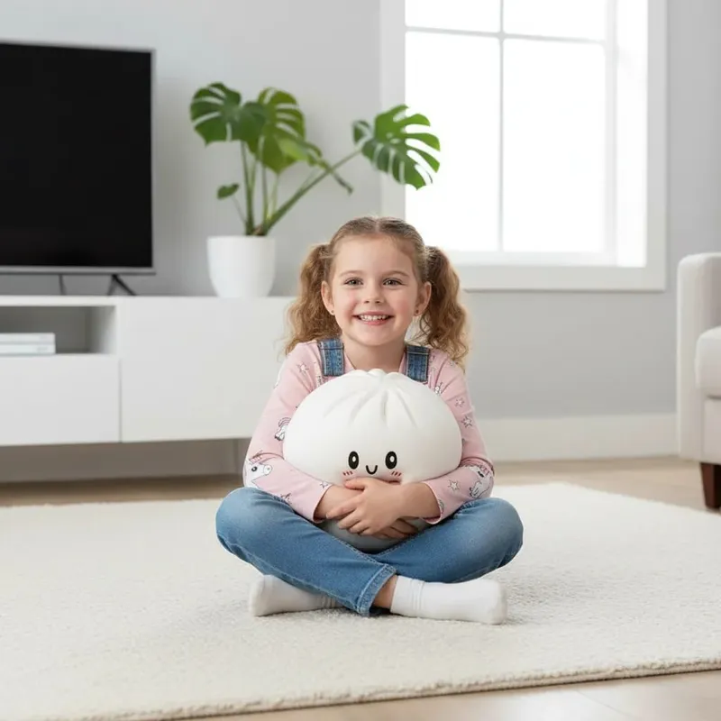 25 cm velká velikost dušená plněná buchta šmrncovací hračka Kawaii knedlík mačkací hračka smyslové neposedné měkké pomalu stoupající úleva od stresu pro děti