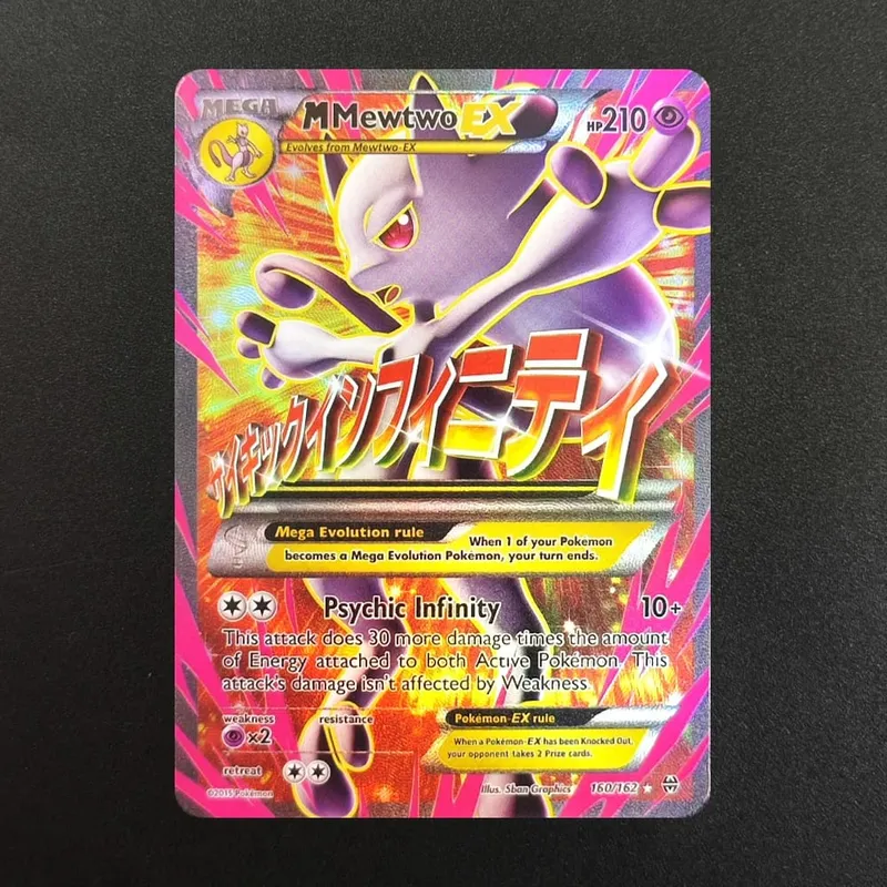 Proxy PKM Card English Rocket Mewtwo MEW GX EX Vmax TCG Collection Trading Card Game — image 20