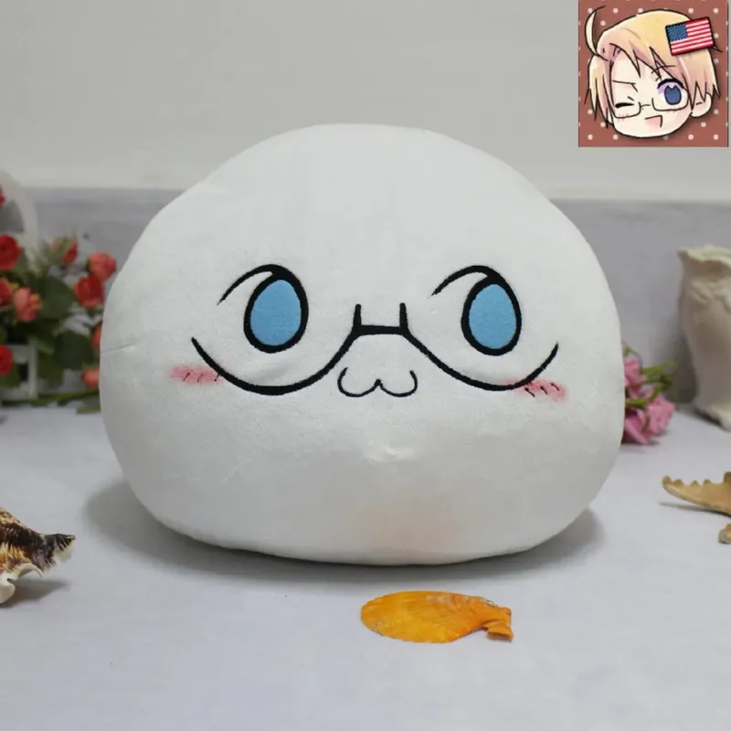 APH Hetalia Polandball Mochi Plush Pillow Anime Stuffed Doll Toy Soft Cushion Cosplay Prop Home Decoration For Anime Lovers — image 10
