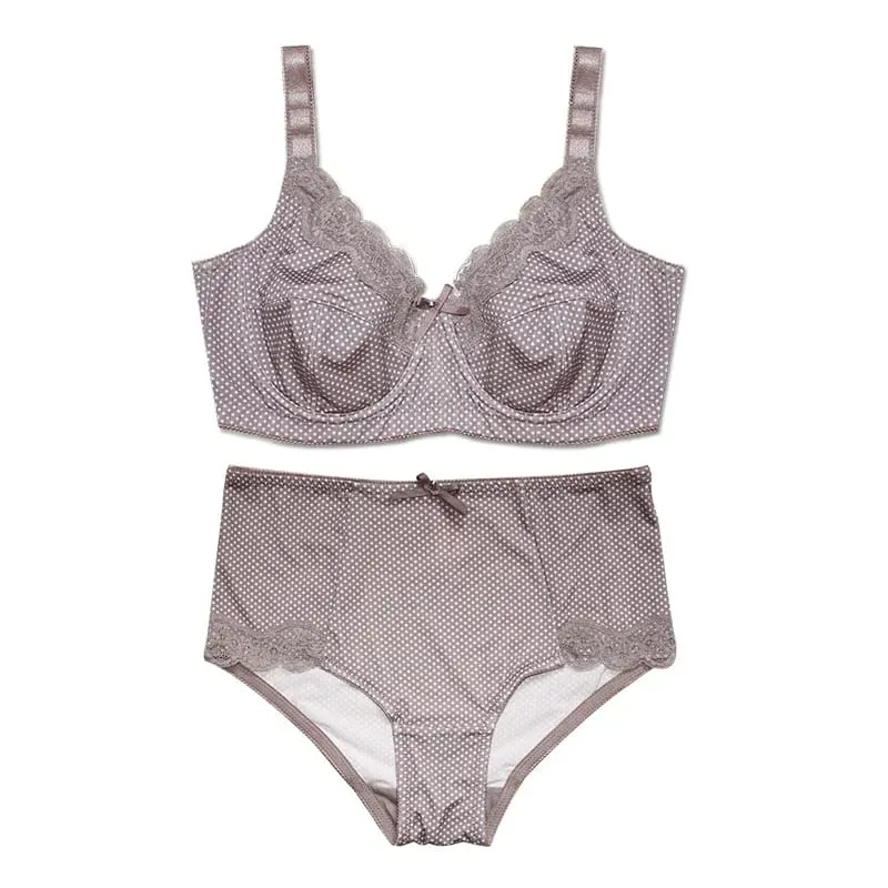 Mierside D0295 Hot Fashion Plus size Bra Set No Padding Lingerie For Women Sexy 34/36/38/40/42/44/46 C-D-DD-DDD(E)-F-G