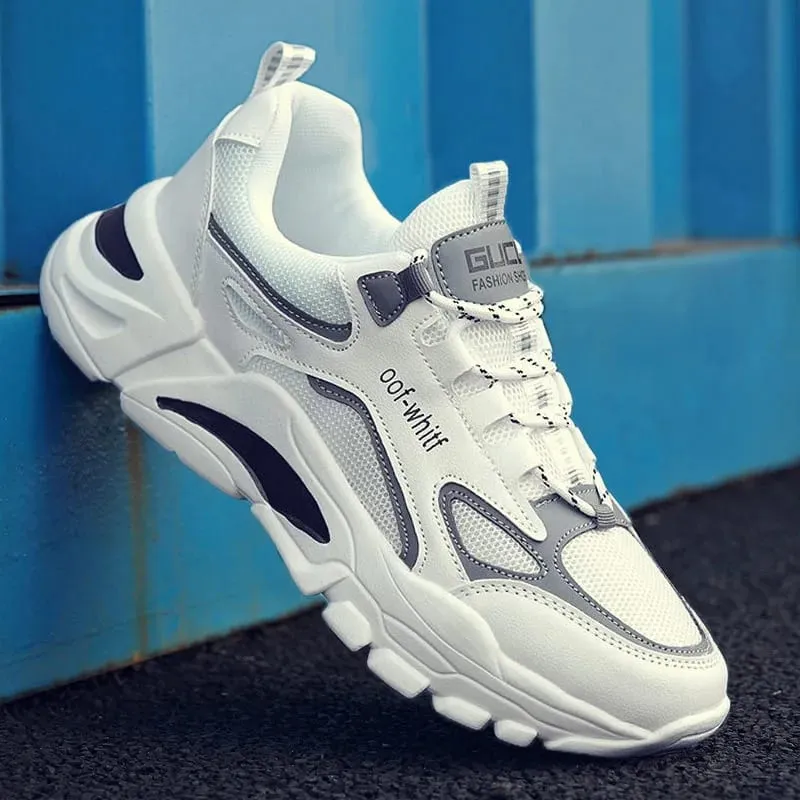 Spring 2026 Men's Trendy Breathable Mesh Sneakers Casual Running Dad Shoes Versatile Ins Style - New Arrival — image 8