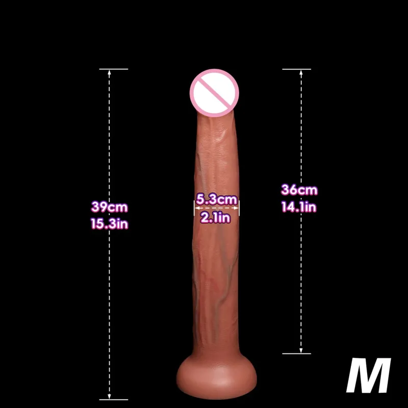 Super Long Artificial Penis Realistic Dildo Man Genitals Penetration Anal Sex Toy Female Vaginal Masturbation Suction Cup Dick