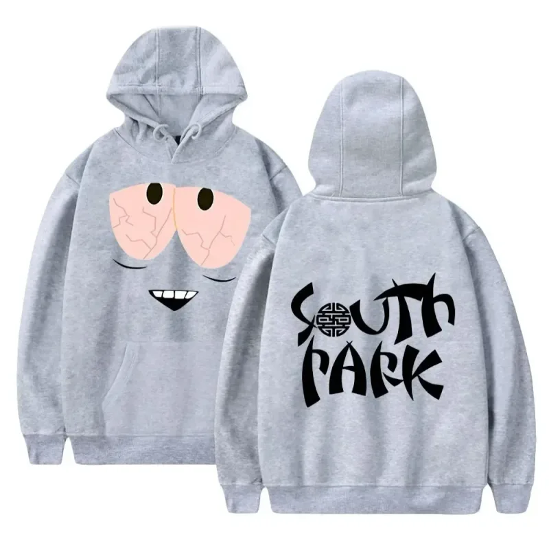 South Park Funny Cartoon Print Hoodie Men Women Loose Oversized Streetwear Pullover Hooded Sweatshirt — image 2